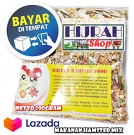 Makanan Hamster Pakan Hamster Campur Mix Golden Hamster Food - Kemasan 200Gram - Hijrah Pet Shop