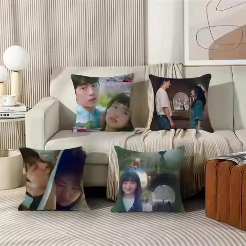 Korean TV Twenty Five Twenty One Movie Cushion Cover Car Throw Pillow Case For Sofa Car Christmas Gi