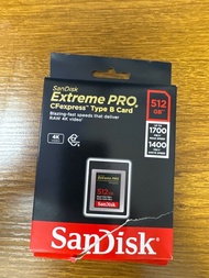 Sandisk 512GB CFx Cafe press Type B