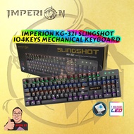 IMPERION KG-321 SLINGSHOT MECHNICAL 7 LED 104 KEYS USB GAMING KEYBOARD (BLUE SWITCH) DESKTOP LAPTOP