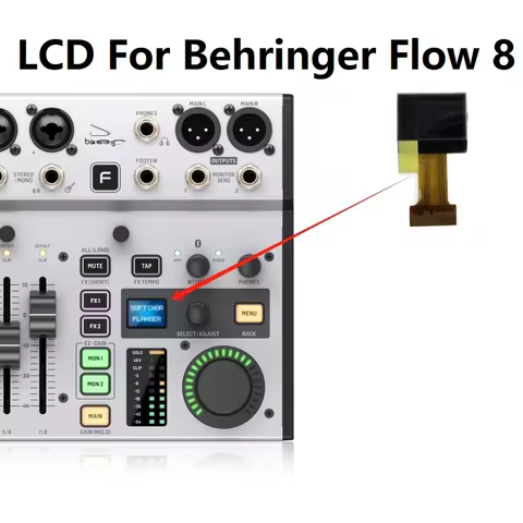 LCD For Behringer Flow 8 Digital Mixer Screen Repair