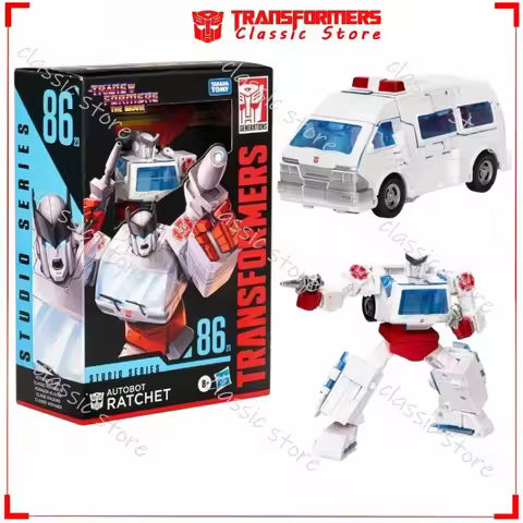 In Stock Classic Transformers Toys Studio Series Voyage Class SS-86-23 Ratchet Cybertron Autobots Ac