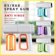 ☬ ❏ ◲ K6X Nano Atomization nano spray gun Disinfection spray Gun Sanitizer machine USB Charging