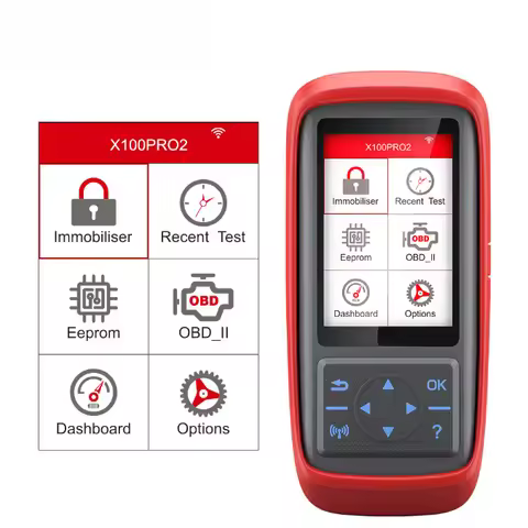 Apply to X100 Pro2 Auto Key Programmer with Adapter