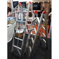 FOLDING LADDER, ALUMINUM COMPACT LADDER STORAGE (4 STEP / 5 STEP)