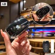Vỏ bọc chìa khóa xe vỏ chìa khóa Fob cho Peugeot 308 408 508 2008 3008 4008 5008 Citroen C4 c4l C6 C