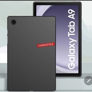 Casing Samsung Tab A9 2023 8.7 Samsung Tab A9 Plus Silicone Soft Case Ultrathin Black Matte Premium 