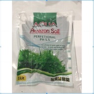 ดินปลูกไม้น้ำ Amazon soil ขนาด 1 กิโล