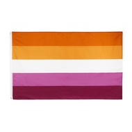 【Worth-Buy】 90x150cm Sunset Lesbian Pride Flag Lgbt