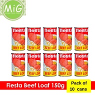 【Hot Sale】Fiesta Beef Loaf 150 grams Pack of 10 cans