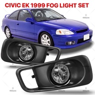 Honda Civic S21 Ek99 Fog Lamp yellow / white glass/Sportlight Front Bumper Sport Light Lamp With Wir