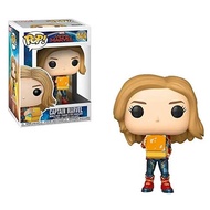 Funko POP! Marvel: Captain Marvel - Captain Marvel Unmasked with Cube