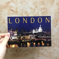 英國倫敦明信片 三張