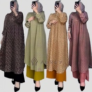 Aurey oneset long tunic for women kirana oneset long tunic for women busui long tunic suit for women