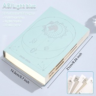 July 2025 để June 2026 A5 chất liệu da PU Sổ kế hoạch học tập unded Tiếng Anh trang bên trong lịch t