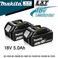 100%original Makita18V5.0Ah Rechargeable Battery ,For Makita BL1830BL1830B BL1840BL1840B BL1850BL185