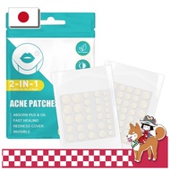 Spot Patch Sensitive Skin Pimple Patch Large Capacity Cica Pack Day & Night Use (264) H