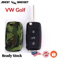 1Pcs VW Golf Car Key Silicone Case Cover