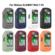  Wahoo ELEMNT Bolt V2 Silicone Case | Come With Screen Protector | Bike Computer Protective Cover Bicycle