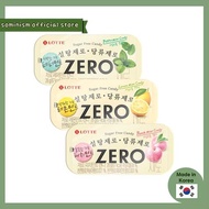 [Korean Lotte] Zero Sugar Free Candy 28g | Lemon Mint | Peppermint | Peach Mint | 98% Sugar Free l T