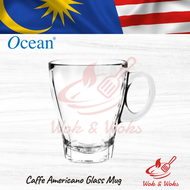 Ocean Brand Caffe Americano Glass Mug / Cawan Kaca Caffe Americano Jenama Ocean (1P02440)