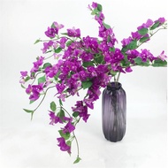 10pcs Silk Bougainvillea Gla Artificial Fake Rose Red bougainvillea spectabilis Flower nches 35" for