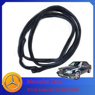 คิ้วยางขอบประตู Door Rubber ยางขอบประตู Mercedes Benz W124 Sedan E320 300E 500E 4D 1984-95 เบนซ์ ยาง