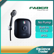 Faber Water Heater FWH Pebbles 107BK / Haier Non Pump Instant Water Heater EI38M-F1W(MY)