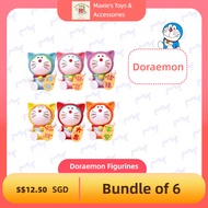 Lucky Charm Doraemon Toy Table Figurine Collection Gifting Table Decor Set Ornaments