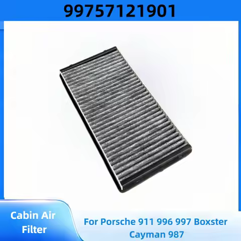Cabin Air Filter 99757121901 For Porsche 911 996 997 Boxster Cayman 987 Pollen Air Conditioning Filt