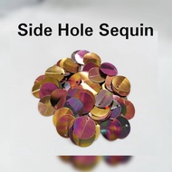 Sequins Side Hole (5 gram / 50 gram) - Bronze AB