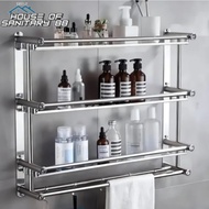 3 tier Stainless bathroom shampoo rack / Bathroom toilet soap rack