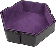 Forged Dice Co. 6.5 Inch Magnetic Folding Dice Tray - Portable Folding Dice Rolling Tray for DND & D