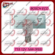 100% ORIGINAL BOSCH T15 12V 16W 955 ECO LIGHT BULB SIGNAL BULB BRAKE BULB