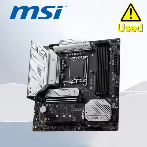 MSI MAG B760M MORTAR 4×DDR5 LGA 1700 128GB 1×HDMI 1×DisplayPort Motherboard