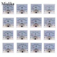 [Miulika] DC 1mA Analog Ammeter Panel AMP Current Meter 0-1mA DC Milliampere Amp Meter
