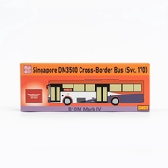 Singapore SBS Transit Livery Volvo DM3500 1:110 Singapore Malaysia cross border service Diecast Bus
