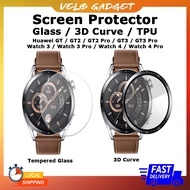 Huawei Watch GT, GT2, GT2 Pro, GT3, GT3 Pro, Watch 3, 3 Pro, Watch 4, 4 Pro Screen Protector Glass T