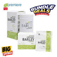 BUNDLE JC Premiere Organic Barley Capsule + Barley Leaf Juice Drink Mix w/ Stevia Pure Original Prem