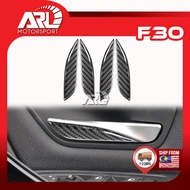 3 Series F30 F31 F34 F35 320i 328i 330i 320d 325d Inner Door Handle Trim Carbon 2013-2019 ARL Motors