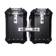 Quick Release Aluminum Alloy Tail Box 45L Side Box 38L Motorcycle Trunk Storage Box Storage Box Moto