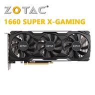 ☄ZOTAC GeForce GTX 1660 SUPER X-GAMING Graphic Cards GPU Map For NVIDIA GTX1660S 6GB 12nm 1660 G ☮️