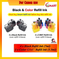 Canon Refill Ink for Smart Refill Kit PG47/CL57/57s & PG810/CL811 & PG745/CL746 Compatible Ink OEM