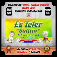 Spanduk Banner Es Teler Sultan Banner Minuman Es Teler Sultan Spanduk Jualan Minuman Es Teler Sultan