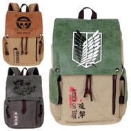 Backpack Outdoor Canvas Backpack Wear-Resistant Computer Bag 47cm School Bag Backpack Canvas School 