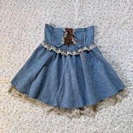 axes femme corset skirt Waist 28-32 Hips 40 Length 21.5