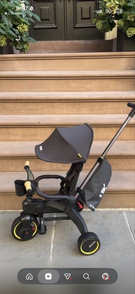 Doona Trike S5 Wooden Handle with accessories