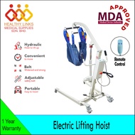 [MDA Approved] Electric Hydraulic Lifting Hoist Sling Elevator Lifter Wheelchair Transfer Patient
