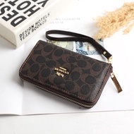 Dai Coach Fashion Medium Zipper Vertical Casual Women's Wallet Multi-Card Women's Wallet With Handle