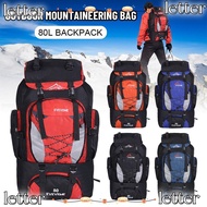 LETTER 80L Hiking Backpack  Outdoor Accessories Men's Climbing Rucksack
